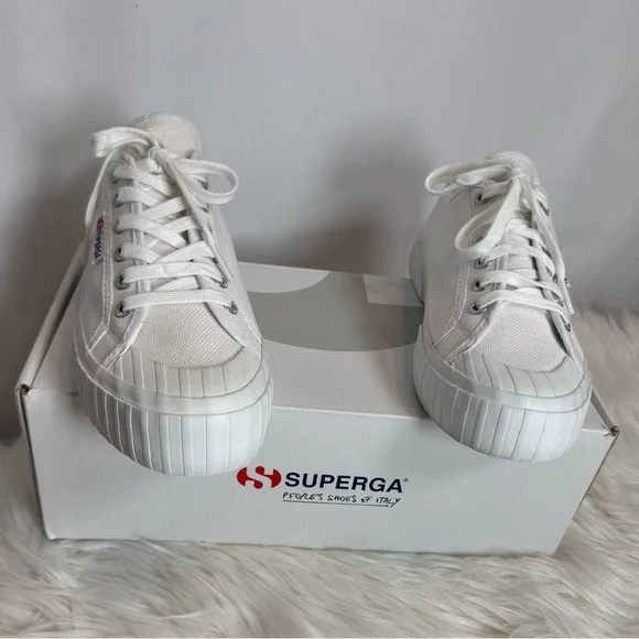 Superga Men’s 2630-Cotu Canvas Sneaker size 6.5 - Picture 5 of 7